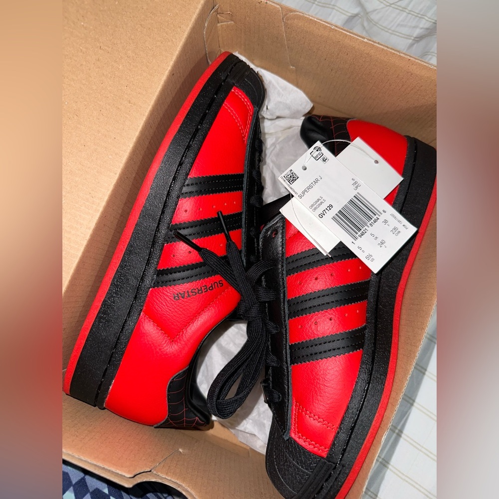 adidas Superstar Spider-Man: Miles Morales (GS) (Size 5.5Y)